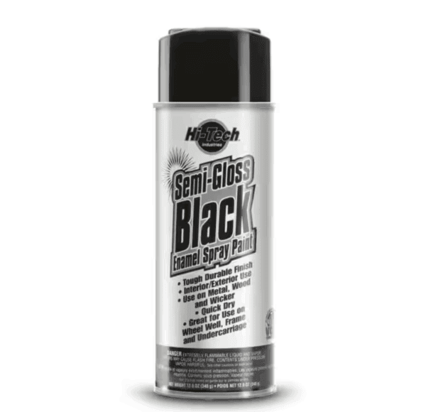 Semi-Gloss Black Enamel Paint HT-1824